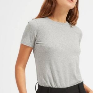 Everlane classic light grey tee